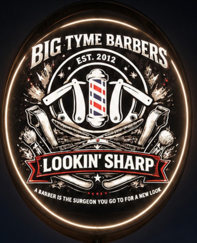 Big Tyme Barbers logo